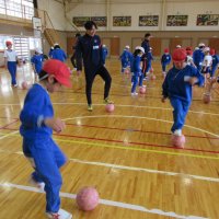 鹿島アントラーズの選手にサッカーを教わりました！「サッカー教室」