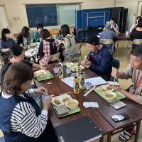 はぎッズ応援隊の出発式！ランチ・ミーティング