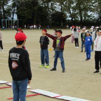 「6年生を励ます会（予行練習）」！５年生が中心になって頑張っていました